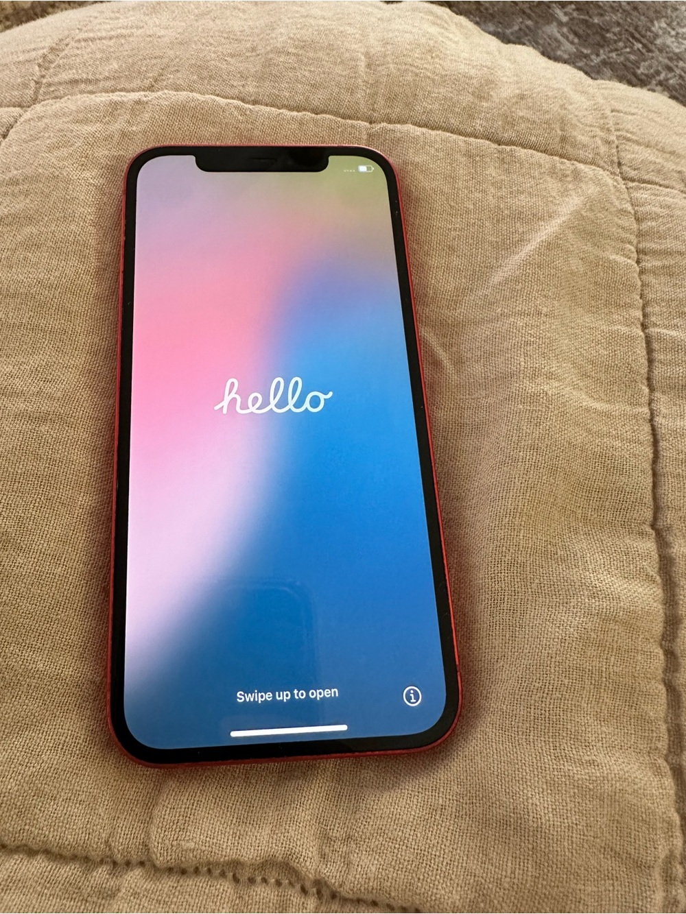 iPhone 12 64 gb coral red AT&T